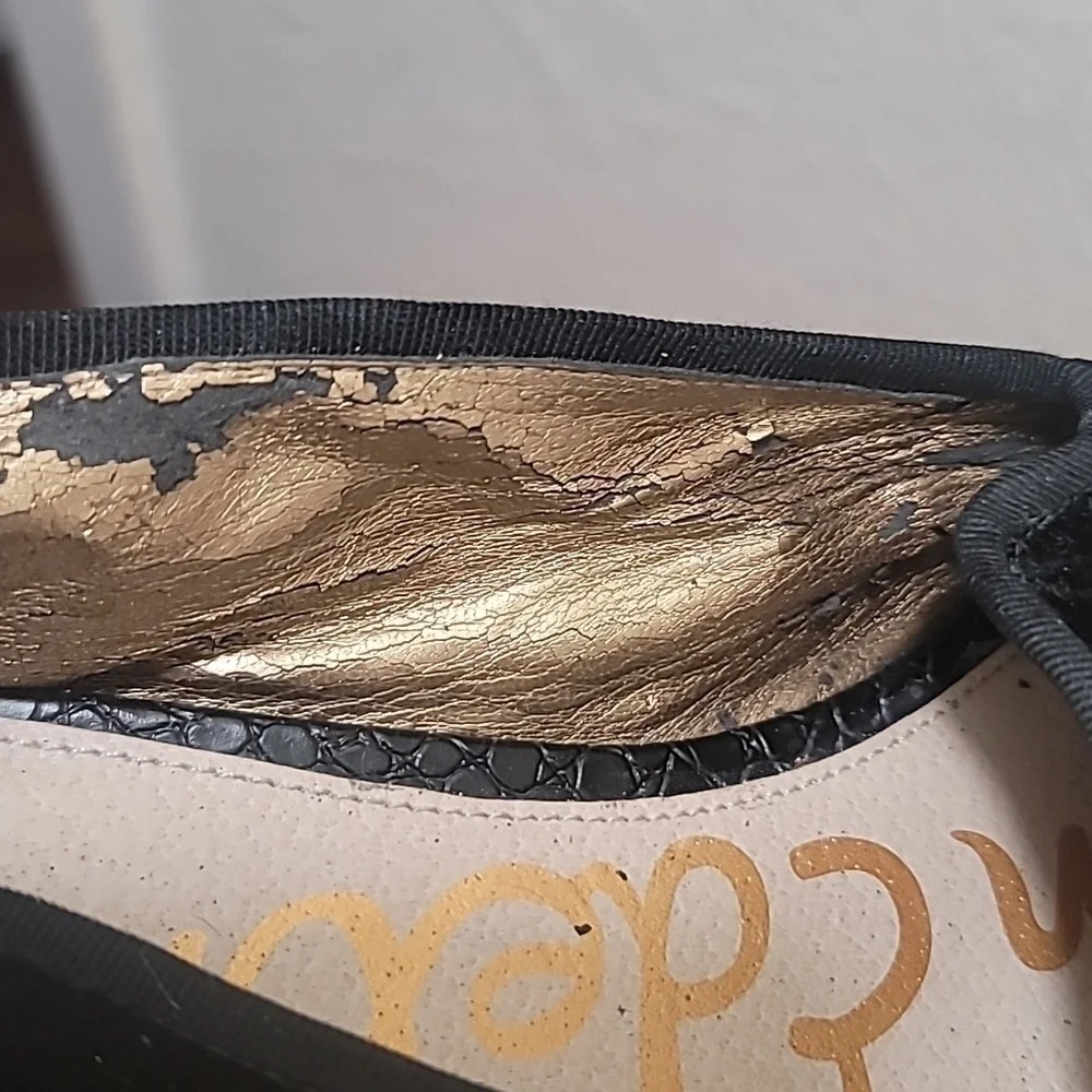 Sam Edelman Alvin Loafers Womens 7.5 Black Velvet Smoking Slipper Flat Shoes - Picture 15 of 16